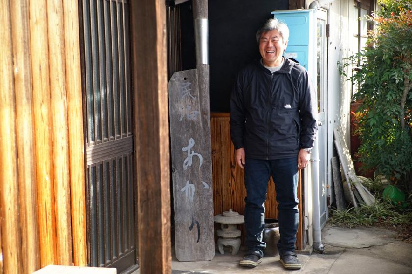 豊島・甲生地区で「漁家民泊あかり」を経営する生田清人さん